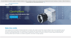 Desktop Screenshot of optronis.com